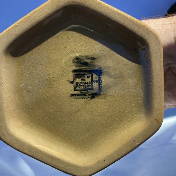 Antique Buffalo Pottery Deldare Ware
Candle Stick Holder Set of 2 - Picture 6 of 6